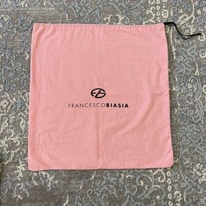 Francesco Biasia Pink Dust Protector Bag